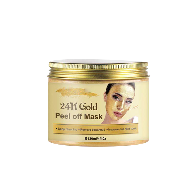 24k златна пилинг маска